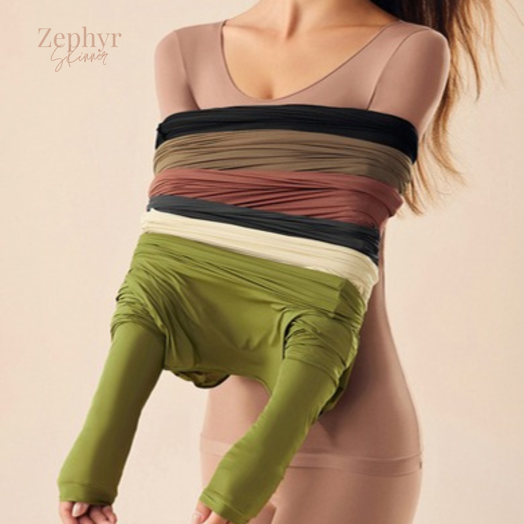 Conjunto de Roupa Térmica Feminina Sem Costuras Skinner - Compre 1 Leve 2