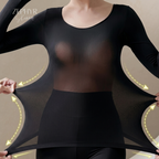 Conjunto de Roupa Térmica Feminina Sem Costuras Skinner - Compre 1 Leve 2