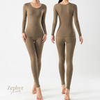 Conjunto de Roupa Térmica Feminina Sem Costuras Skinner - Compre 1 Leve 2